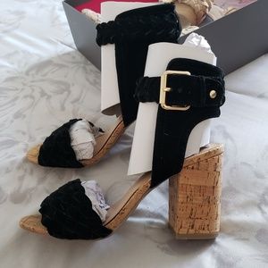 NEW Braided Block Heels